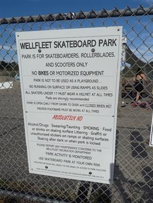 Skatepark Rules