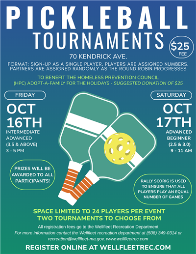 Pickleball Schdeule